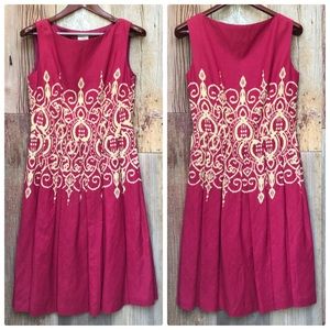 Suzi Chin Sleeveless Dress 8